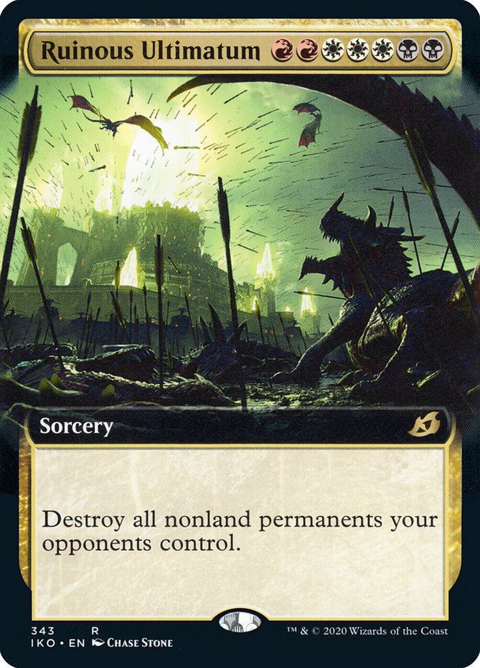 Ruinous Ultimatum (Extended Art) [Ikoria: Lair of Behemoths] | North Game Den