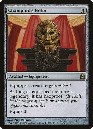 Champion's Helm [Commander 2011] | North Game Den