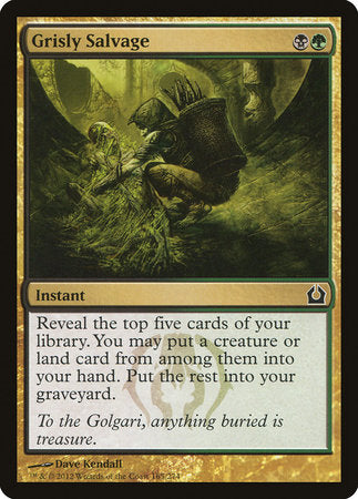 Grisly Salvage [Return to Ravnica] | North Game Den