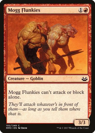 Mogg Flunkies [Modern Masters 2017] | North Game Den