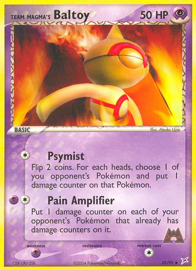 Team Magma's Baltoy (32/95) [EX: Team Magma vs Team Aqua] | North Game Den