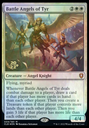 Battle Angels of Tyr [Commander Legends: Battle for Baldur's Gate Prerelease Promos] | North Game Den