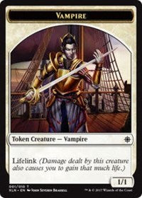 Vampire // Treasure Double-sided Token [Ixalan Tokens] | North Game Den