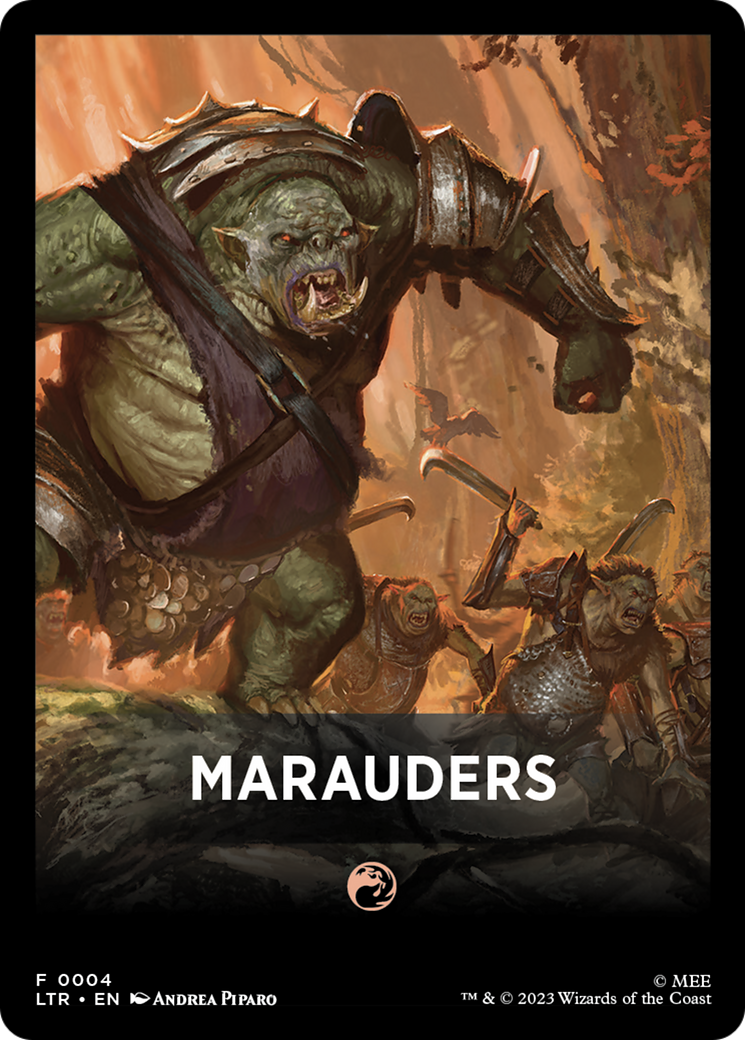 Marauders Theme Card [The Lord of the Rings: Tales of Middle-Earth Tokens] | North Game Den