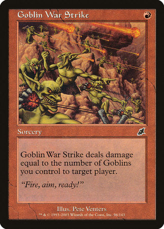 Goblin War Strike [Scourge] | North Game Den