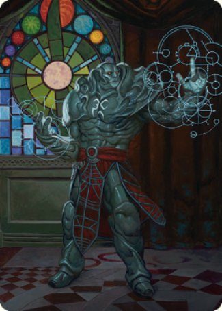 Karn, Living Legacy Art Card 2 [Dominaria United Art Series] | North Game Den