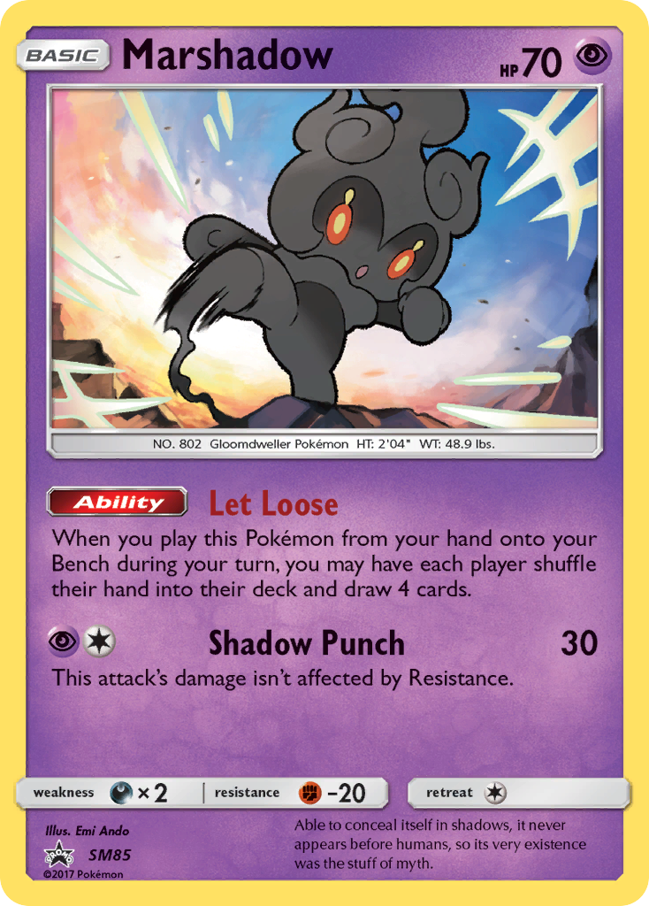 Marshadow (SM85) [Sun & Moon: Black Star Promos] | North Game Den