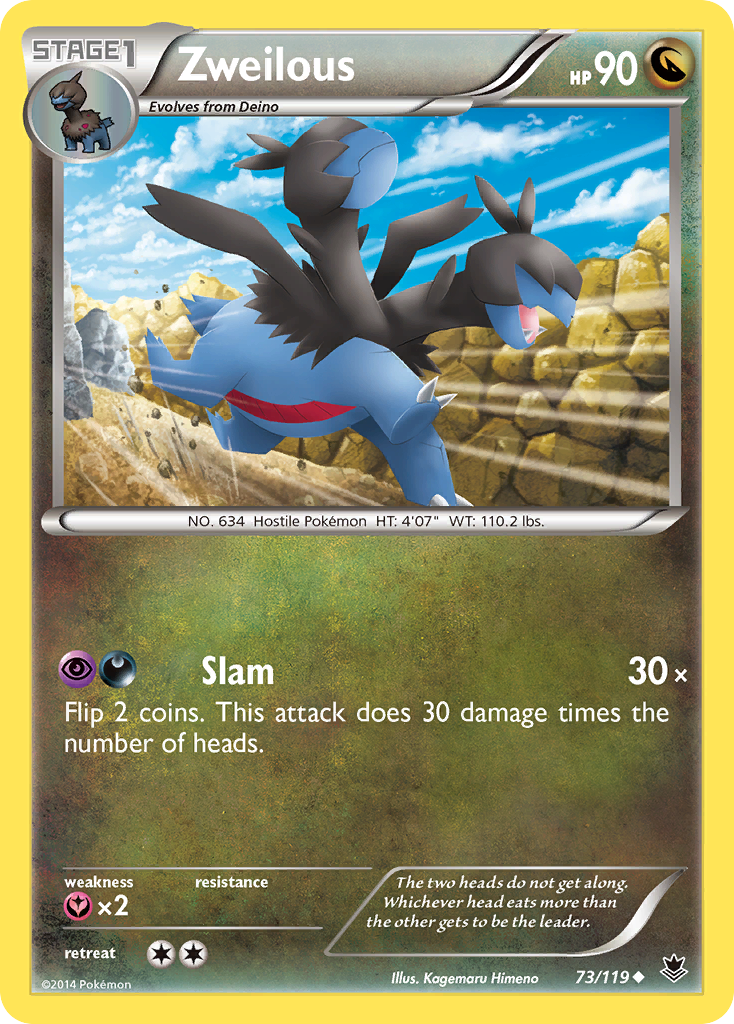 Zweilous (73/119) [XY: Phantom Forces] | North Game Den