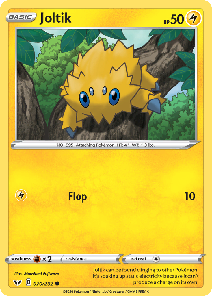 Joltik (070/202) [Sword & Shield: Base Set] | North Game Den