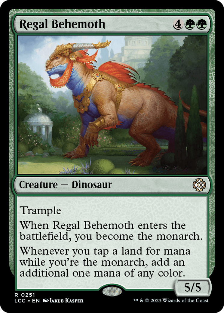 Regal Behemoth [The Lost Caverns of Ixalan Commander] | North Game Den