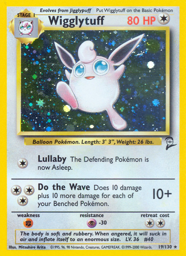 Wigglytuff (19/130) [Base Set 2] | North Game Den