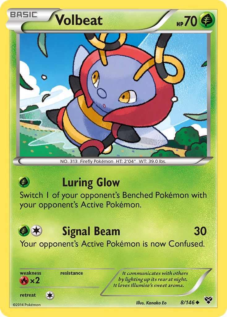 Volbeat (8/146) [XY: Base Set] | North Game Den