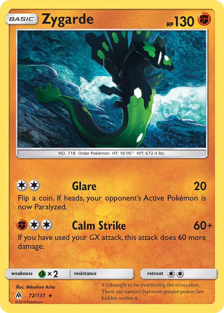 Zygarde (72/131) [Sun & Moon: Forbidden Light] | North Game Den