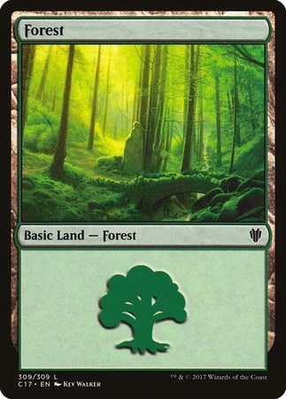 Forest (309) [Commander 2017] | North Game Den