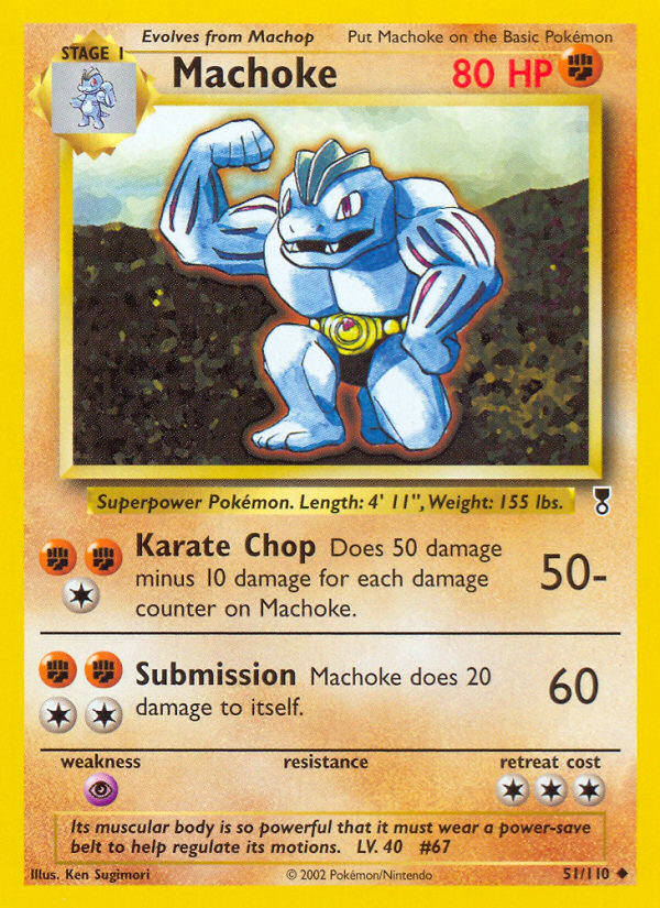 Machoke (51/110) [Legendary Collection] | North Game Den