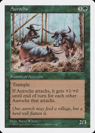 Aurochs [Fifth Edition] | North Game Den