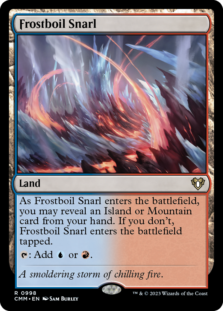 Frostboil Snarl [Commander Masters] | North Game Den