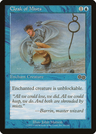 Cloak of Mists [Urza's Saga] | North Game Den