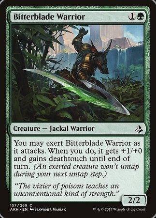 Bitterblade Warrior [Amonkhet] | North Game Den