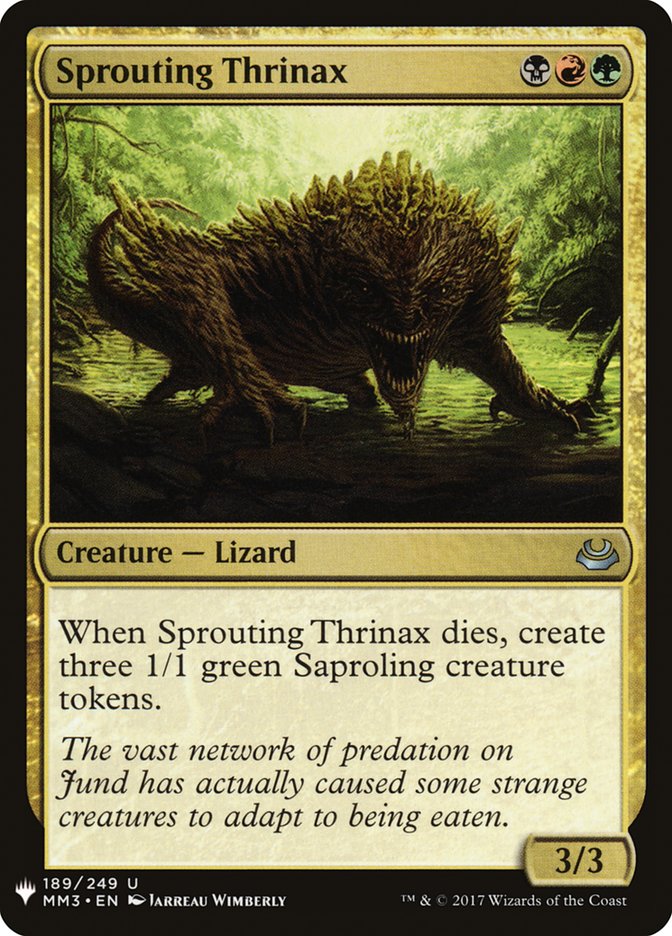 Sprouting Thrinax [Mystery Booster] | North Game Den