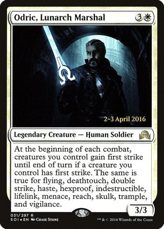 Odric, Lunarch Marshal [Shadows over Innistrad Promos] | North Game Den