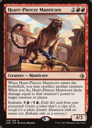 Heart-Piercer Manticore [Amonkhet] | North Game Den