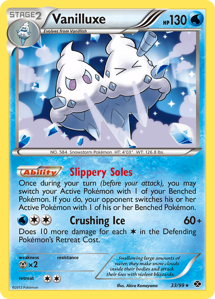 Vanilluxe (33/99) [Black & White: Next Destinies] | North Game Den