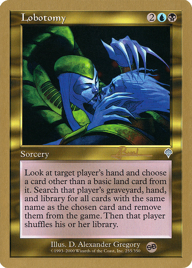 Lobotomy (Antoine Ruel) (SB) [World Championship Decks 2001] | North Game Den