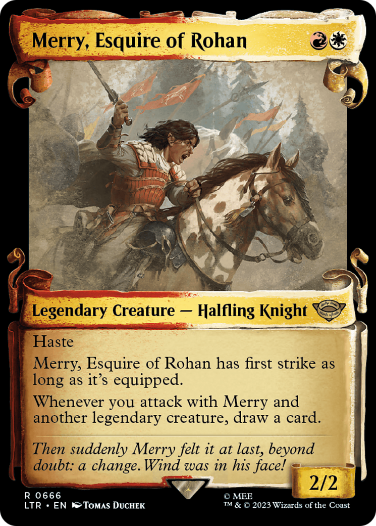 Merry, Esquire of Rohan [The Lord of the Rings: Tales of Middle-Earth Showcase Scrolls] | North Game Den