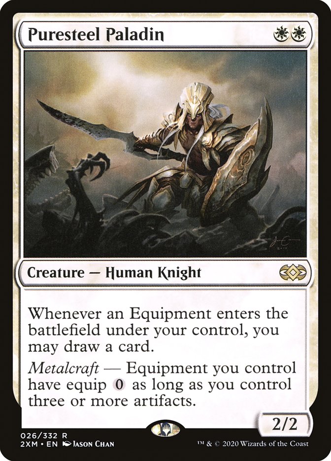 Puresteel Paladin [Double Masters] | North Game Den