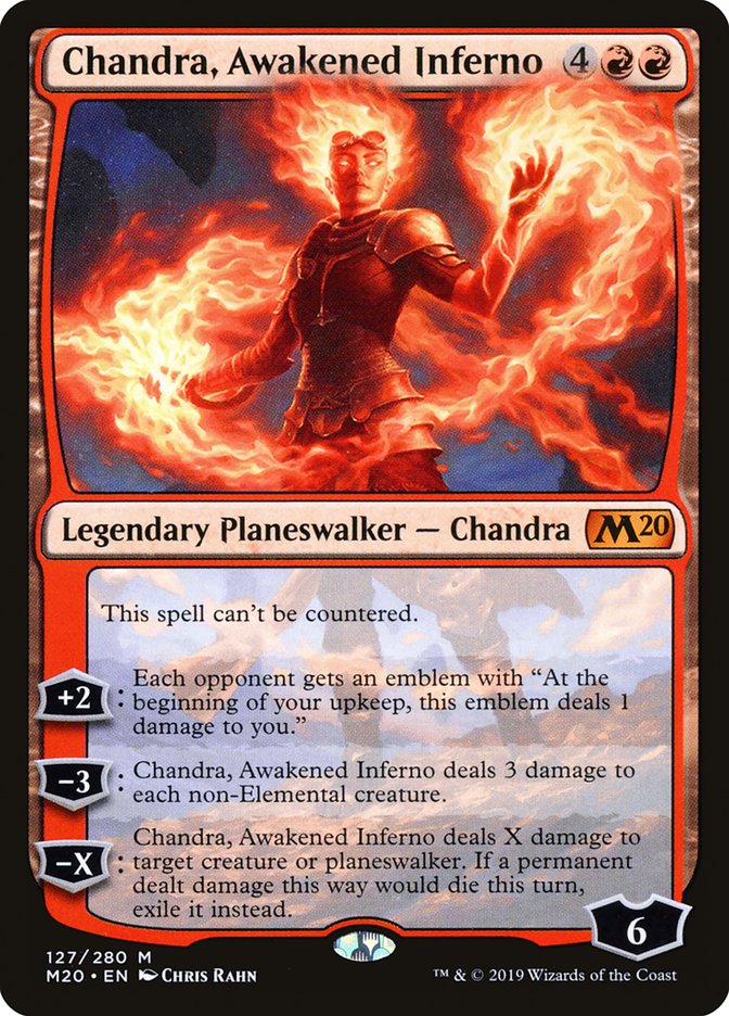 Chandra, Awakened Inferno [Core Set 2020] | North Game Den