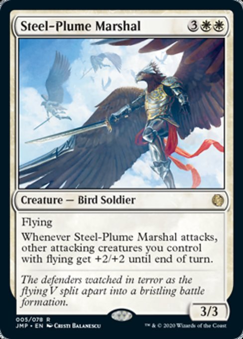 Steel-Plume Marshal [Jumpstart] | North Game Den