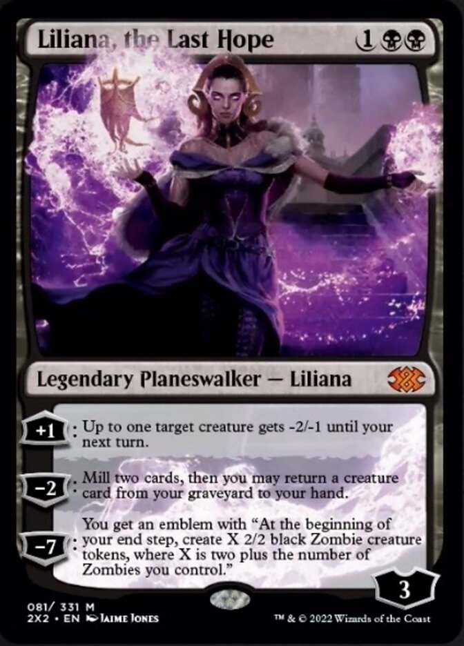Liliana, the Last Hope [Double Masters 2022] | North Game Den