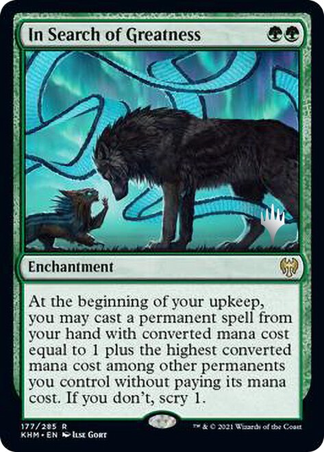 In Search of Greatness [Kaldheim Promo Pack] | North Game Den
