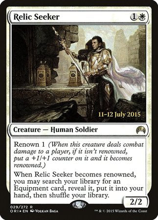 Relic Seeker [Magic Origins Promos] | North Game Den