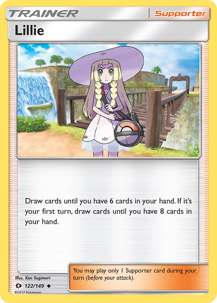 Lillie (122/149) [Sun & Moon: Base Set] | North Game Den