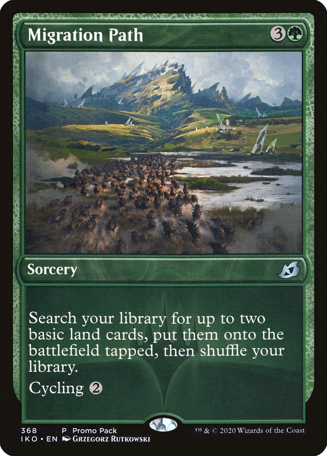 Migration Path (Promo Pack) [Ikoria: Lair of Behemoths Promos] | North Game Den