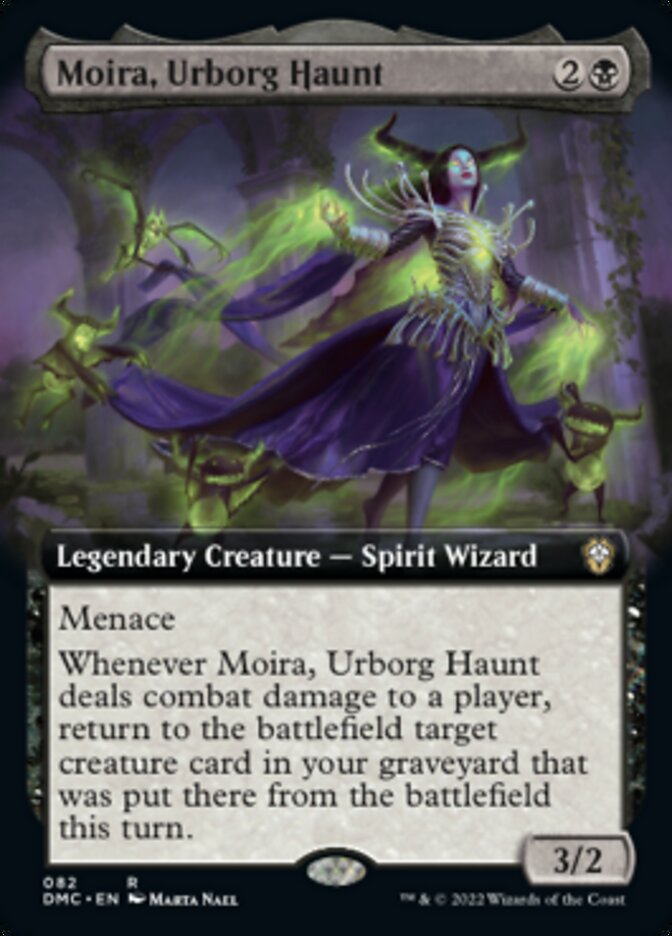 Moira, Urborg Haunt (Extended Art) [Dominaria United Commander] | North Game Den