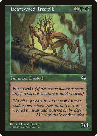 Heartwood Treefolk [Tempest] | North Game Den