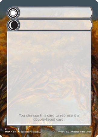 Helper Card (2/9) [Innistrad: Midnight Hunt Tokens] | North Game Den