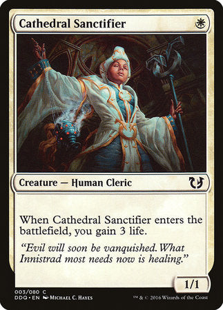Cathedral Sanctifier [Duel Decks: Blessed vs. Cursed] | North Game Den