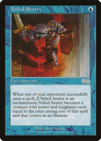 Veiled Sentry [Urza's Saga] | North Game Den