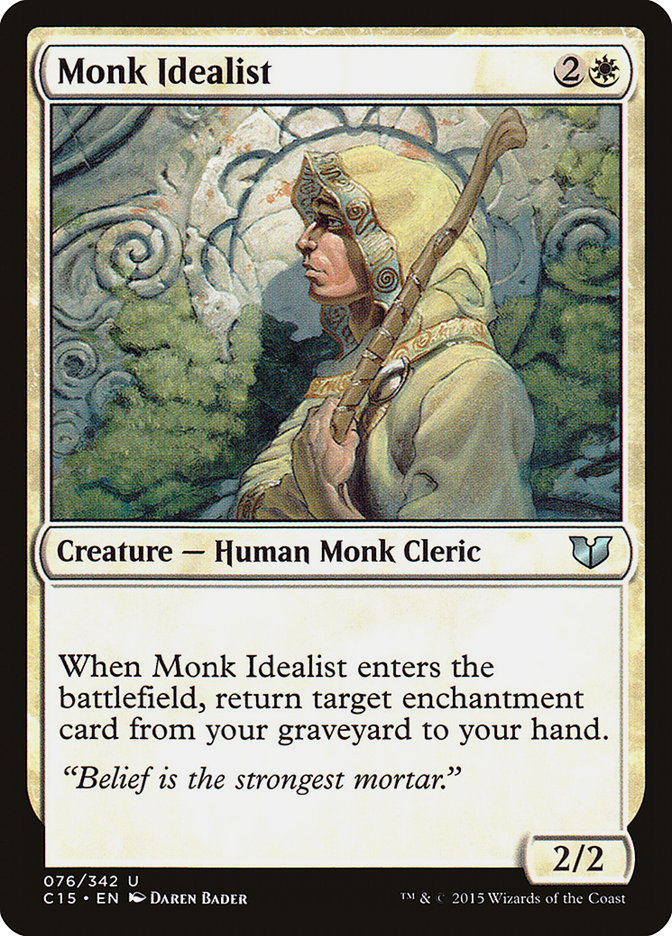 Monk Idealist [Commander 2015] | North Game Den