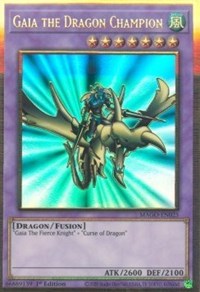 Gaia the Dragon Champion [MAGO-EN025] Gold Rare | North Game Den