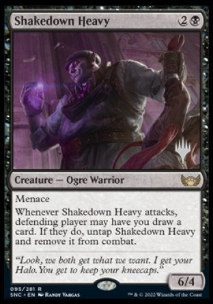 Shakedown Heavy (Promo Pack) [Streets of New Capenna Promos] | North Game Den