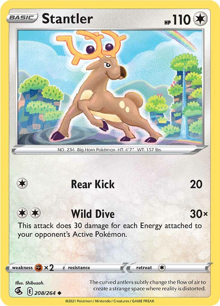 Stantler (208/264) [Sword & Shield: Fusion Strike] | North Game Den