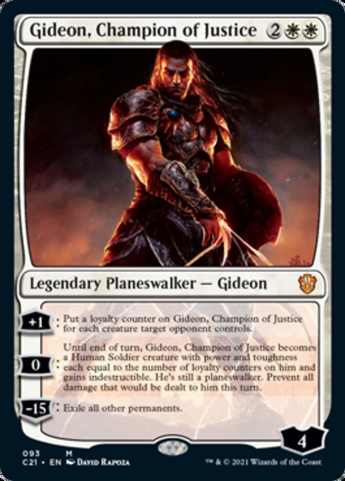 Gideon, Champion of Justice [Commander 2021] | North Game Den