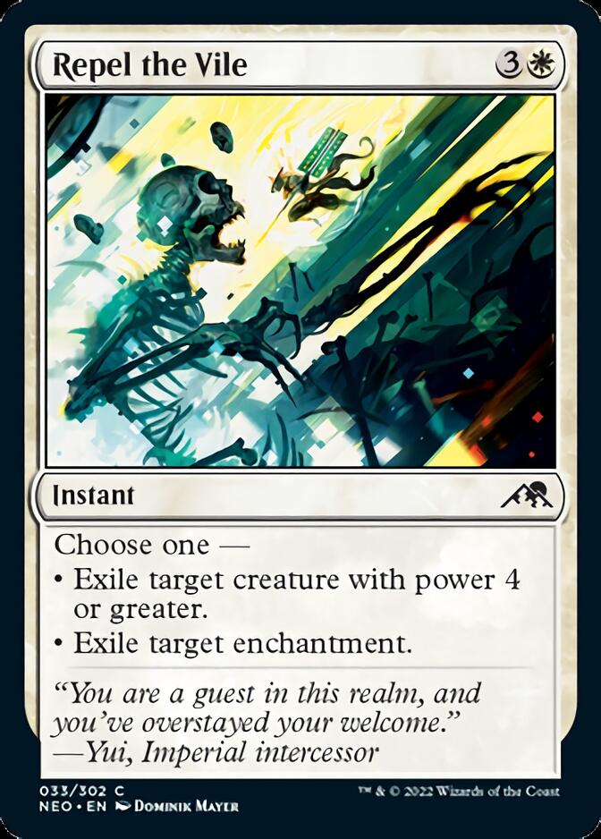 Repel the Vile [Kamigawa: Neon Dynasty] | North Game Den