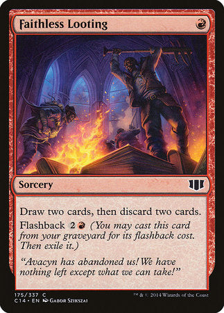 Faithless Looting [Commander 2014] | North Game Den