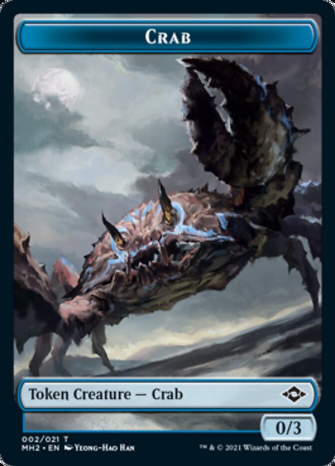 Crab Token [Modern Horizons 2 Tokens] | North Game Den